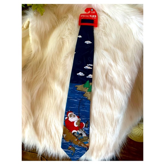 Hallmark Specialties Christmas Santa Tie - Picture 3 of 8